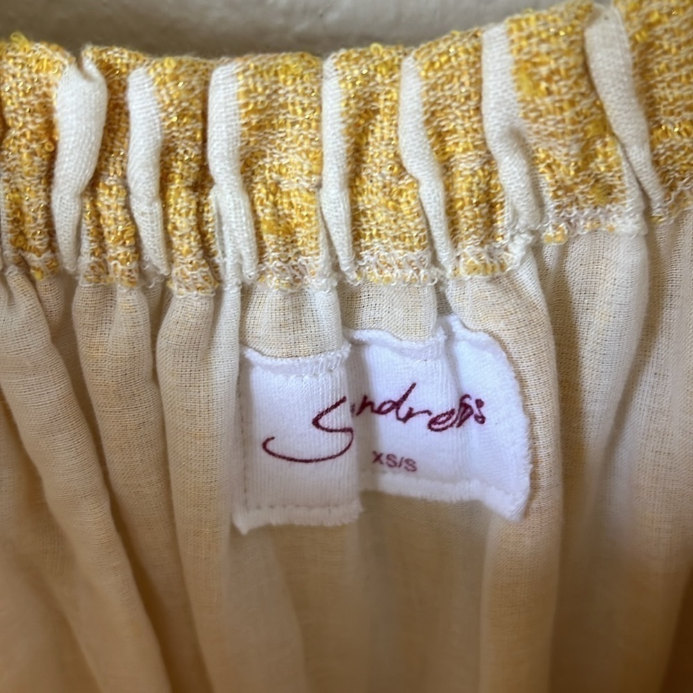 Sundress Alena striped Pom Pom high lo dress - Picture 5 of 14